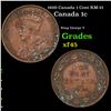 1920 Canada 1 Cent KM-21 Grades xf+