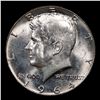 Image 2 : 1964-p Kennedy Half Dollar 50c Grades Choice+ Unc