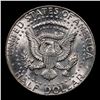 Image 3 : 1964-p Kennedy Half Dollar 50c Grades Choice+ Unc