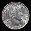 Image 2 : 1900-p Barber Dime 10c Grades GEM Unc