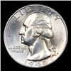 Image 2 : 1943-p Washington Quarter 25c Grades Select+ Unc