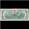 Image 3 : 1976 $2 Federal Reserve Note 1st Day of Issue, with Stamp (Philadelphia, PA) Grades Select CU