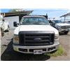 Image 2 : 2007 Ford F350 Super Duty Flatbed Truck, Starts & Runs (See Video), Lic. 381MDG