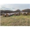 Image 1 : 34 Bales of Grass Hay - No rain, net wrapped , Approx 1550 lb bales