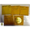 Image 1 : BUNDLE OF OLD MONACO CURRENCY + TOKENS