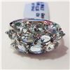 Image 1 : JP896-104 SILVER BLUE TOPAZ(2.35CT) RING