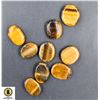 Image 1 : #4-NATURAL TIGER EYE GEMSTONE 71.015CT
