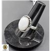 Image 1 : #302-NATURAL MOONSTONE RING SIZE 7.5