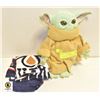 Image 1 : BABY YODA STUFFY & OILERS NEW HAND TOWEL-ESTATE