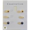 Image 1 : NEW CHARTER CLUB EARRINGS