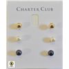 Image 1 : NEW CHARTER CLUB EARRINGS