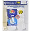 Image 1 : FRUIT OF THE LOOM MENS CREW SOCKS, 6PACK, SIZE