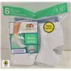 Image 1 : FRUIT OF THE LOOM MENS ANKLE SOCKS ,6PACK,SIZE