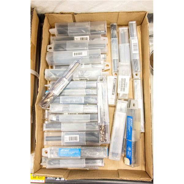 FLAT OF NEW JET HD DRILL BITS