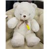 Image 1 : LARGE WHITE TEDDY BEAR