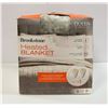 Image 1 : BROOK STONE SIZE: QUEEN 84 X 90 HEATED BLANKET