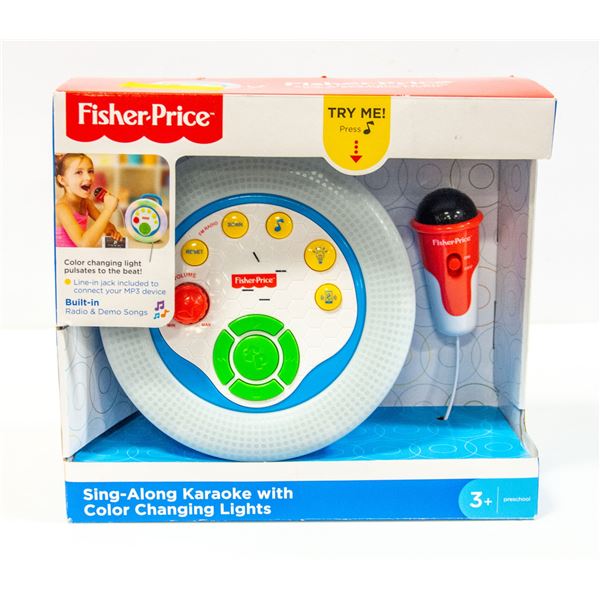 NEW FISHER PRICE SING-ALONG