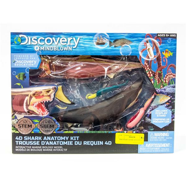 DISCOVERY SHARK 4D STATUE