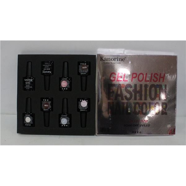 NEW 8 PC GEL POLISH SET