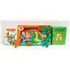 VINTAGE GUMBY FIGURES SEALED + BOX SET DVD