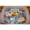 LARGE TUB OF LEGO - 11 SETS SOME NEW