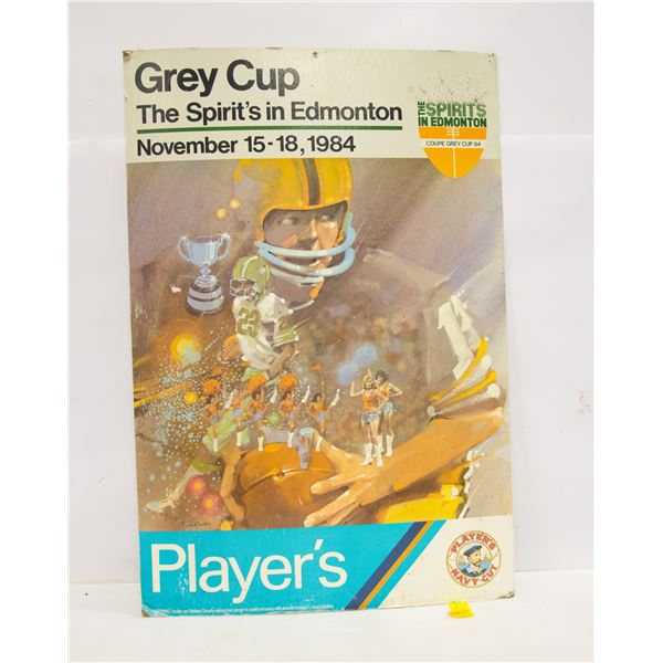 VINTAGE EDMONTON ESKIMOS 1984 GREY