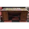 Image 1 : SAUDER WOODEN COMPUTER DESK EDGE WATER