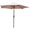 Image 1 : NEW TAUPE TILTING PATIO UMBRELLA