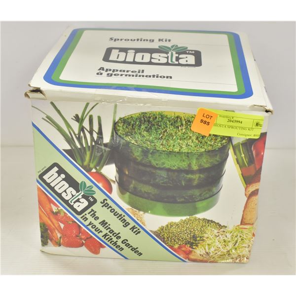 NEW BIOSTA SPROUTING KIT