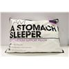 Image 1 : NEW REPACKED I AM A STOMACH SLEEPER QUEEN PILLOW