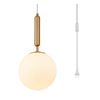 Image 1 : SURPARS HOUSE PLUG IN GLOBE PENDANT LAMP