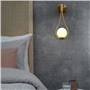 Image 3 : NEW REPACK FULESI TEARDROP WALL SCONCE LIGHT