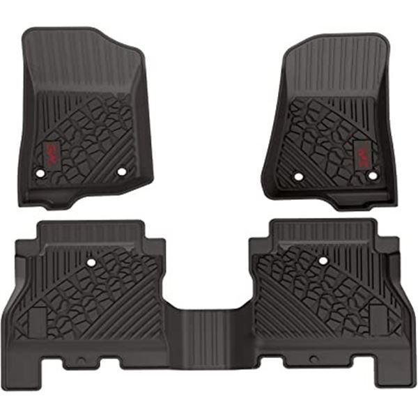 3W JEEP WRANGLER FLOOR MATS