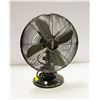 Image 1 : 12" GUNMETAL HEAVY DESK FAN