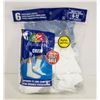 Image 1 : FRUIT OF THE LOOM MENS WHITE CREW SOCKS SIZE