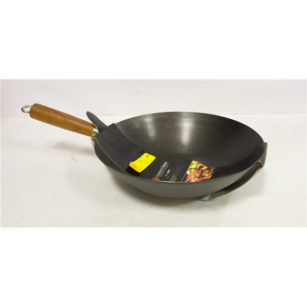 MASTER CLASS PREMIUM COOKWARE,12INCH WOK