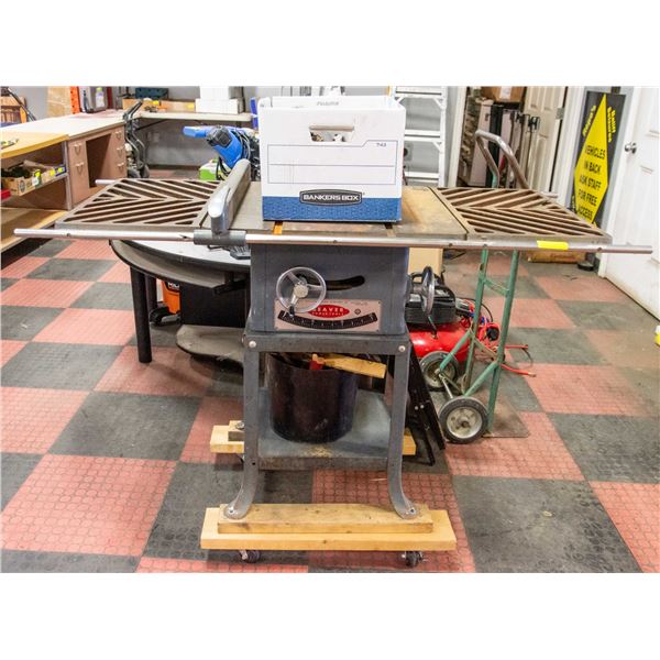 ESTATE CABINET MAKERS TABLE SAW,