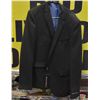 BLACK PINSTRIPE ALBERTO CARDINALLY BLAZER SIZE