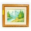 Image 1 : VINTAGE FRAMED OIL PAINTING