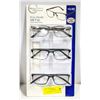 Image 1 : FOSTER GRANT READING GLASSES 3 PACK +2.50