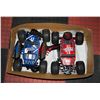 Image 1 : TWO ROCKROVER RC CARS - 1 BLUE AND 1 RED -