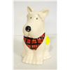 Image 1 : SCOTTIE DOG COOKIE JAR 1970'S