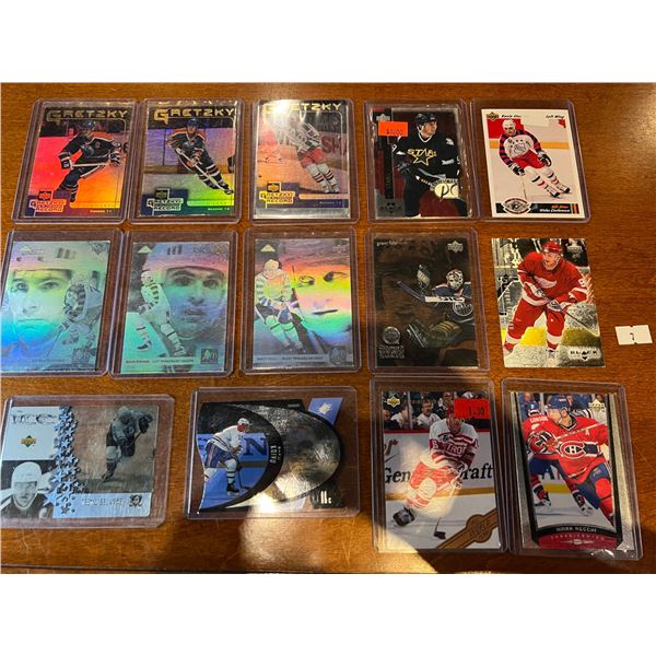 Various 90's Upper Deck Hockey Cards