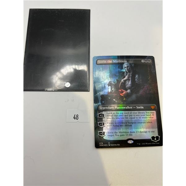 Sorin the Mirthless Foil MTG card