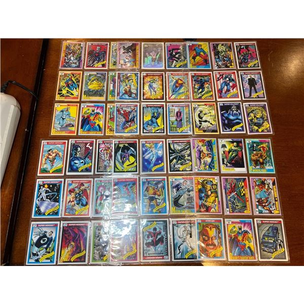 Vintage Marvel Collector Cards