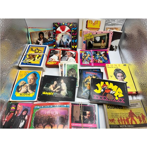 Various Collector Cards and Stickers