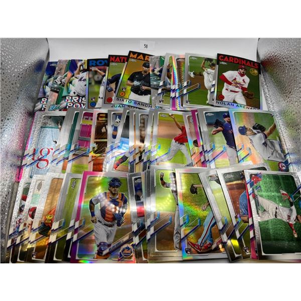 2021 Topps Chrome Baseball Cards