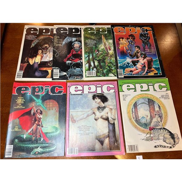 1983-1985 Marvel Epic Magazines