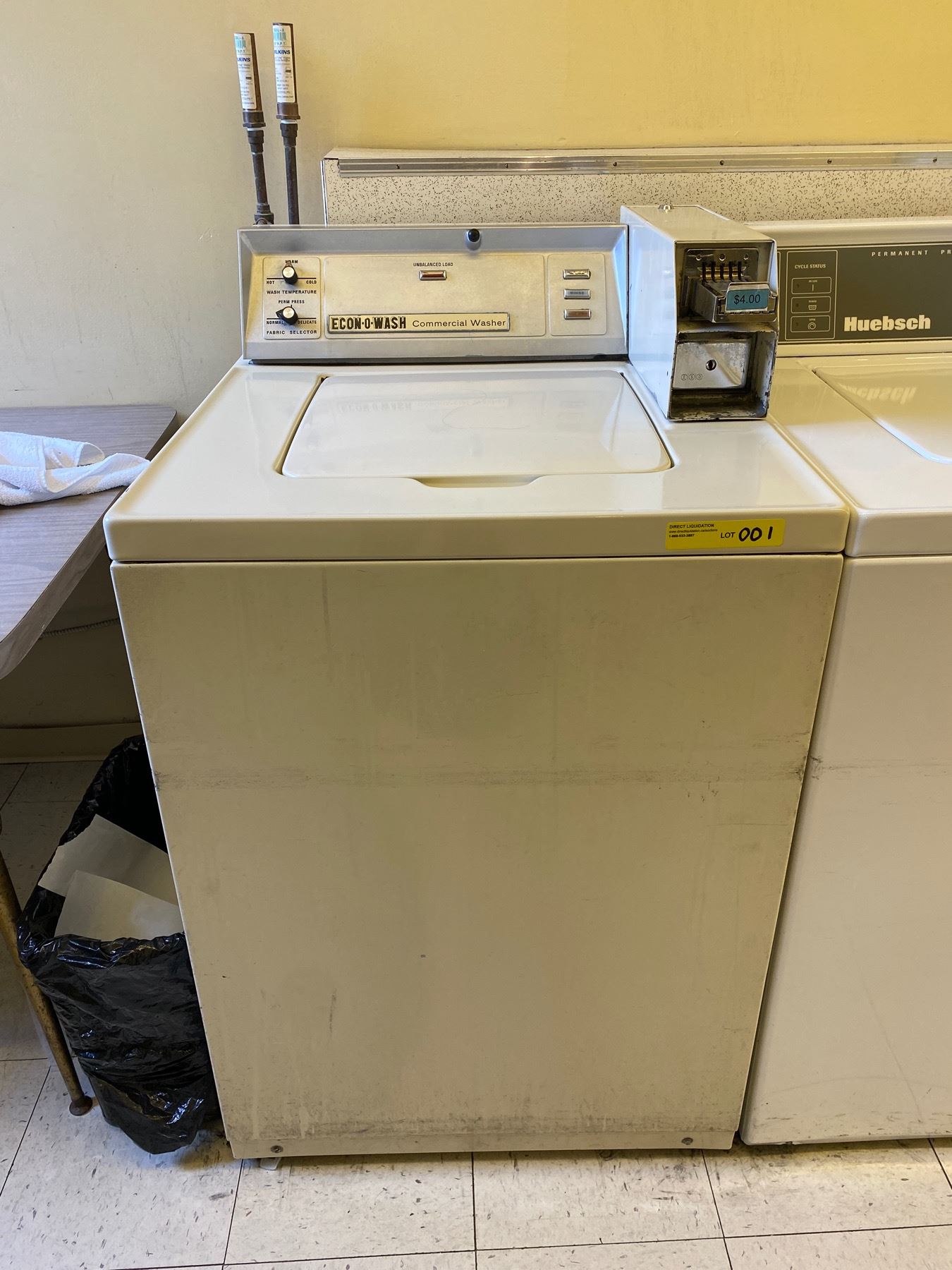 "EconOWash" Coin operated Commercial Washer