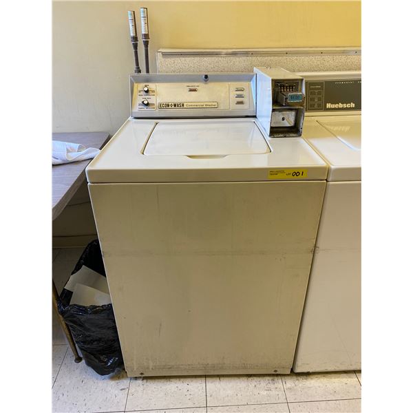 "Econ-O-Wash" Coin operated Commercial Washer